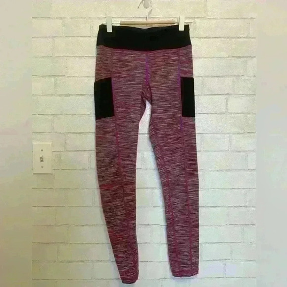 Mono B multicolor leggings with side pockets size small - Picture 1 of 3